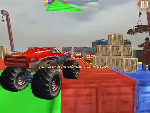 Igra Monster Truck Driving Stunt Game Sim online