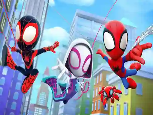 Igra Spidey and his Amazing Friends Swing Into Action! online
