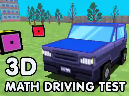 Igra 3D Math Driving Test online