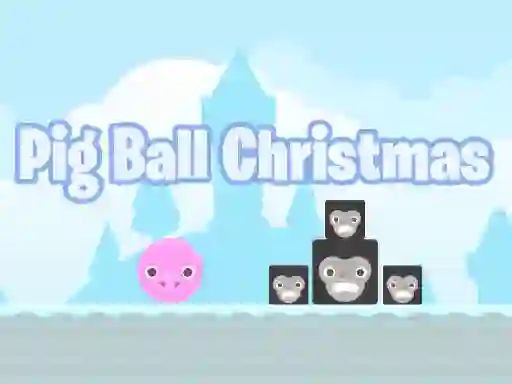 Igra Pig Ball Christmas online