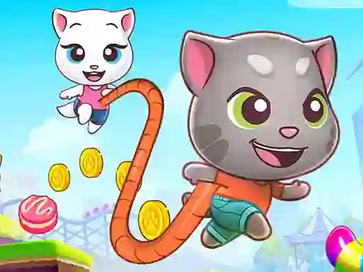 Igra Tom & Angela Jump online