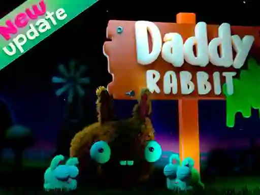 Igra Daddy Rabbit Zombie Farm online