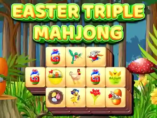 Igra Easter Triple Mahjong online