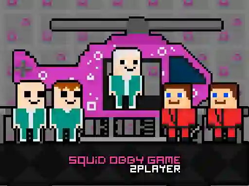 Igra Squid Obby Game 2Player online
