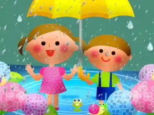 Igra Kids Rainy Day Puzzle online