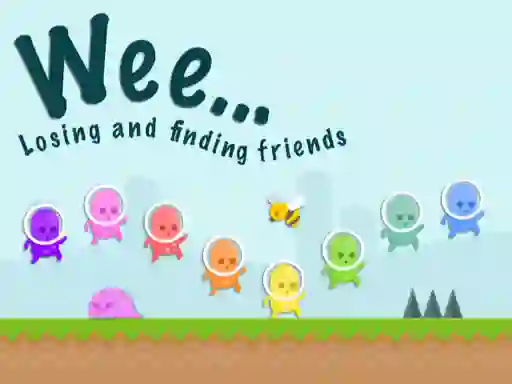 Igra Weee Losing and finding friends online
