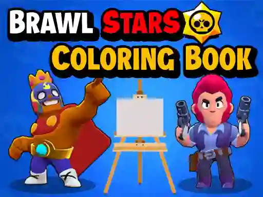 Igra Brawl Stars Coloring Books online