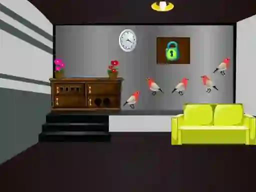 Igra Grey Checked Room Escape online