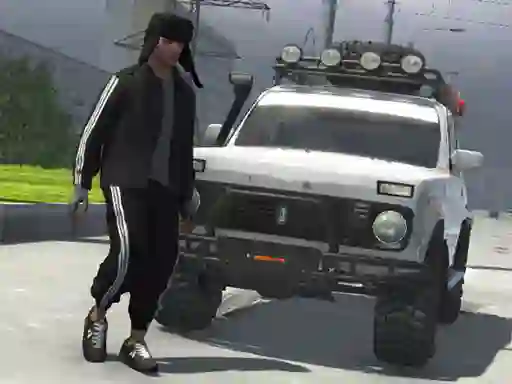 Igra Russian Taz Driving 3 online