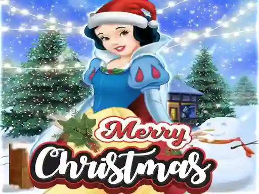 Igra Snow White Xmas DressUp online