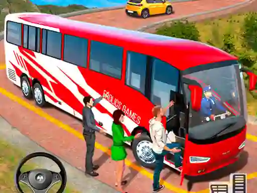 Igra Modern Bus Simulator New Parking Games online