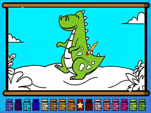 Igra Super Game Coloring online