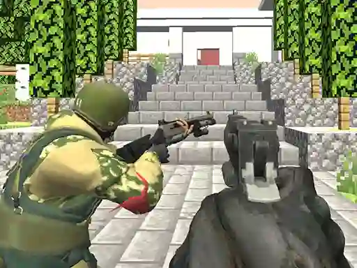 Igra Blocky siege online