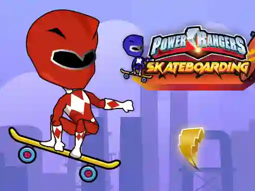 Igra Power Rangers Skateboading online