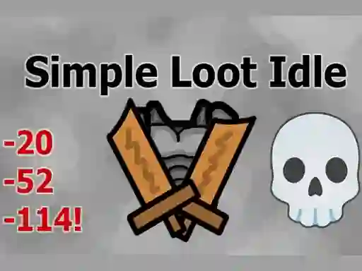 Igra Simple Loot Idle online