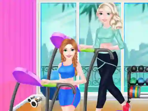 Igra Friends Fat To Fit Day online