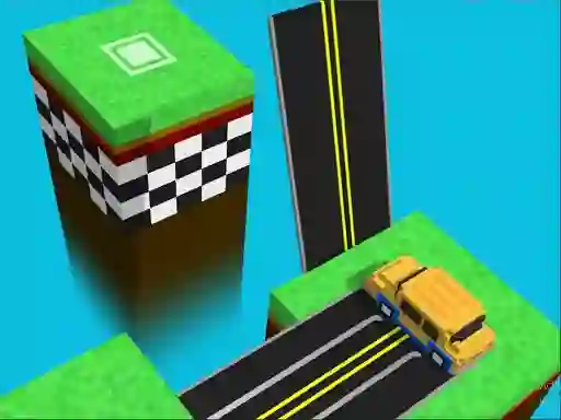 Igra Blocky Taxy ZigZag online