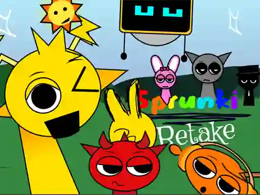 Igra Sprunki Retake FINAL v4 online