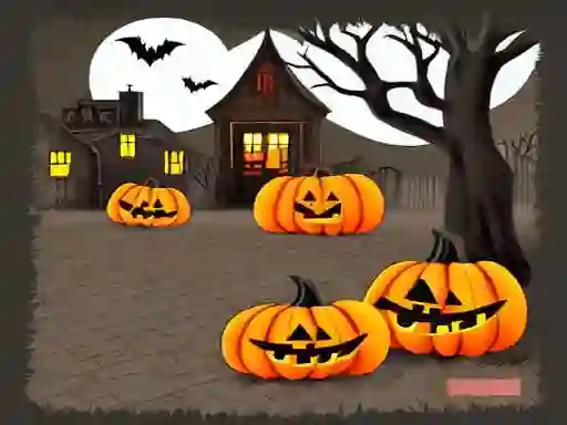 Igra Haunted Halloween Hidden Object online