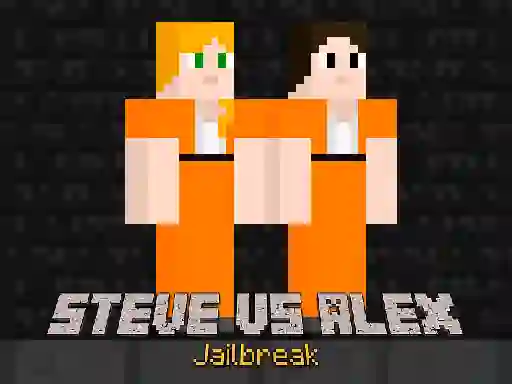 Igra Steve vs Alex Jailbreak online
