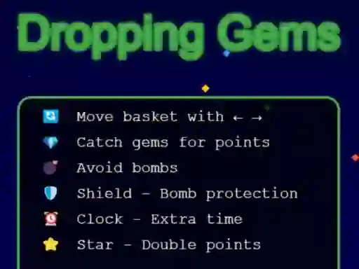 Igra Dropping Gems online