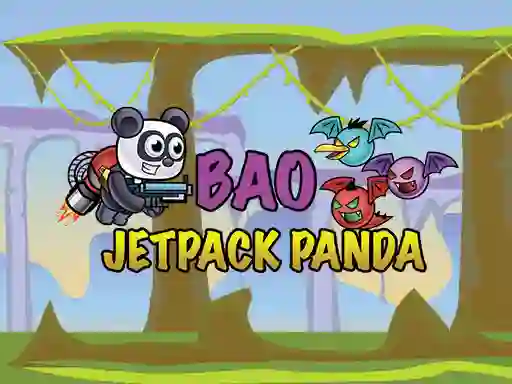 Igra Jetpack Panda Bao online