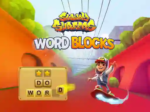 Igra Subway Surfers Word Blocks online