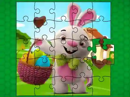 Igra Easter Bunny Eggs Jigsaw online