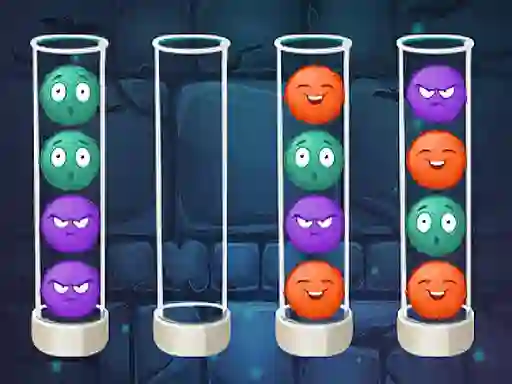 Igra Fluffy Balls - Sorting online