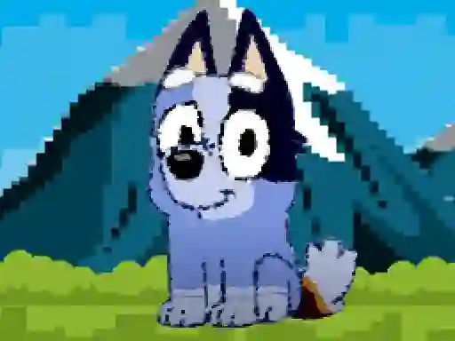 Igra Bluey dog pixal online