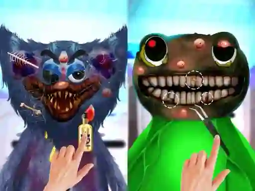 Igra Huggy ASMR Monster Makeover online
