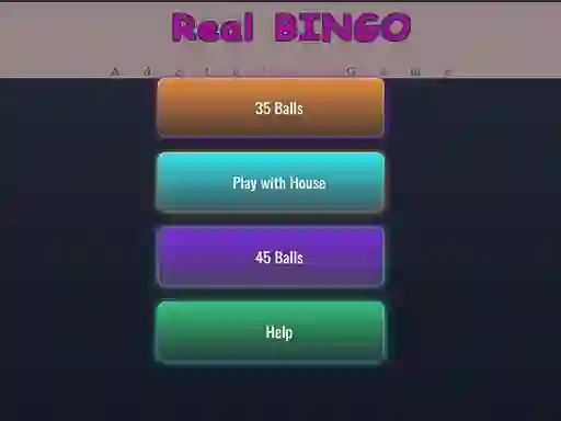 Igra Real BINGO online