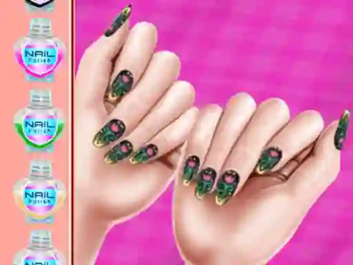 Igra Royal Theme Nail Art DIY online