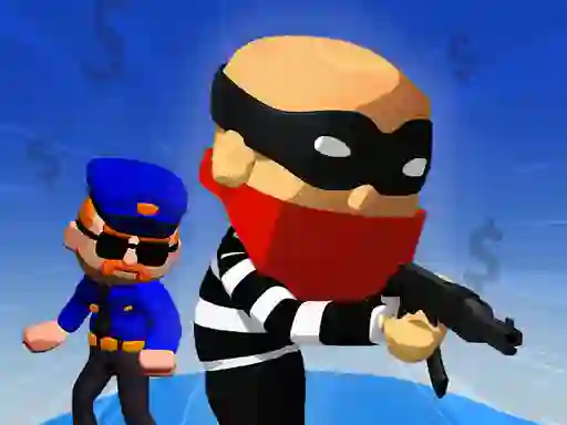 Igra Bank Robbery Puzzle Shooter online