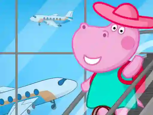 Igra Hippo Family Airport Adventure online