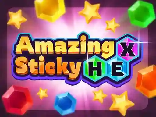 Igra Amazing Sticky Hex online