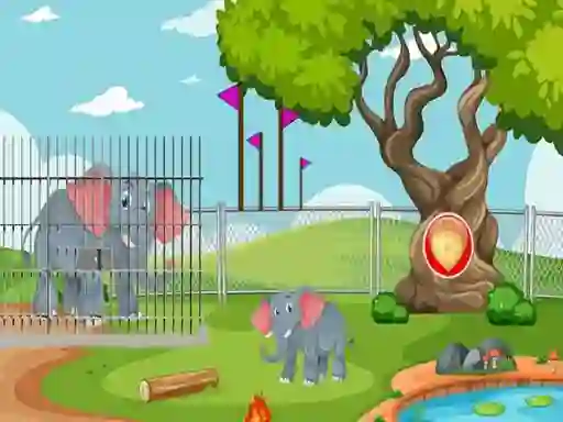 Igra Rescue The Elephant Calf 2 online