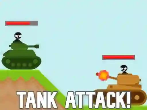 Igra Stickman Tanks online