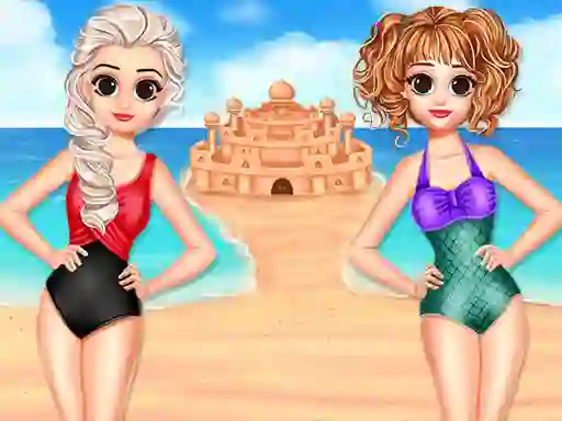 Igra Princess Summer Sand Castle online