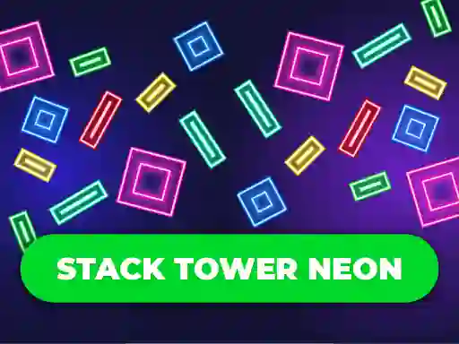 Igra Stack Tower Neon: Keep Blocks Balance online