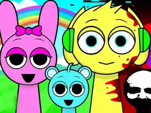 Igra Sprunki X Granny Incredibox online