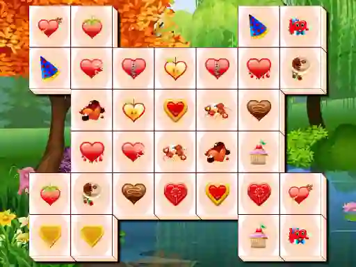 Igra Valentines Day Mahjong online