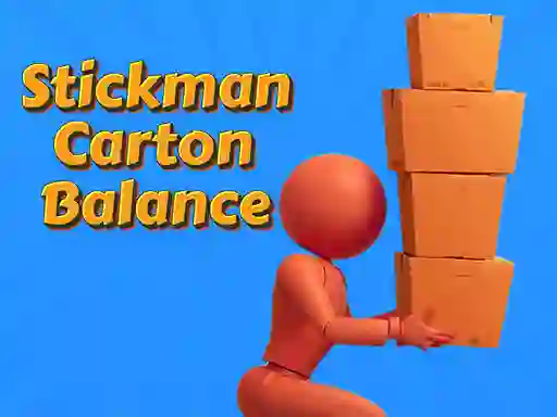 Igra StickMan Cartoon Balance online