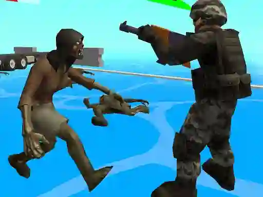 Igra Zombie Wars TopDown Survival online