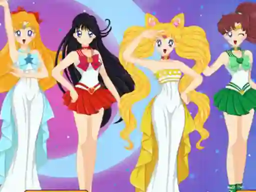 Igra Sailor Moon Character Creator online