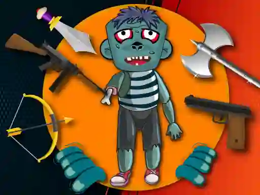 Igra Kick The Zombie online