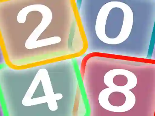 Igra Neon Game 2048 online