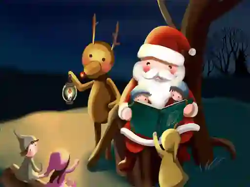 Igra Merry Christmas Puzzles online
