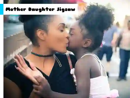 Igra Mother Daughter Jigsaw online