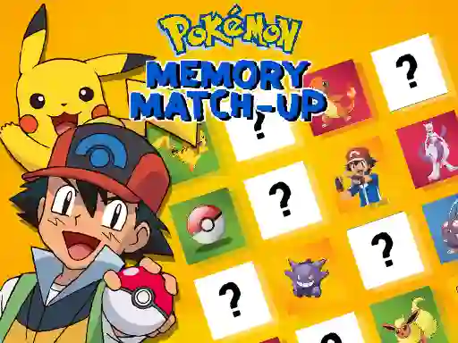Igra Pokemon Memory Match-Up online